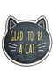Conceptum Alfombra Cat Face Multicolor de 100 cm